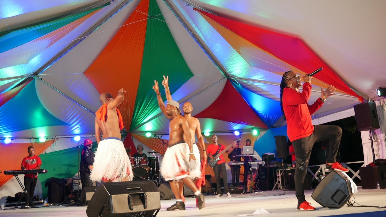 Krosfyah - The Band Heats Up Bridgetown Market 2019 || Crop Over