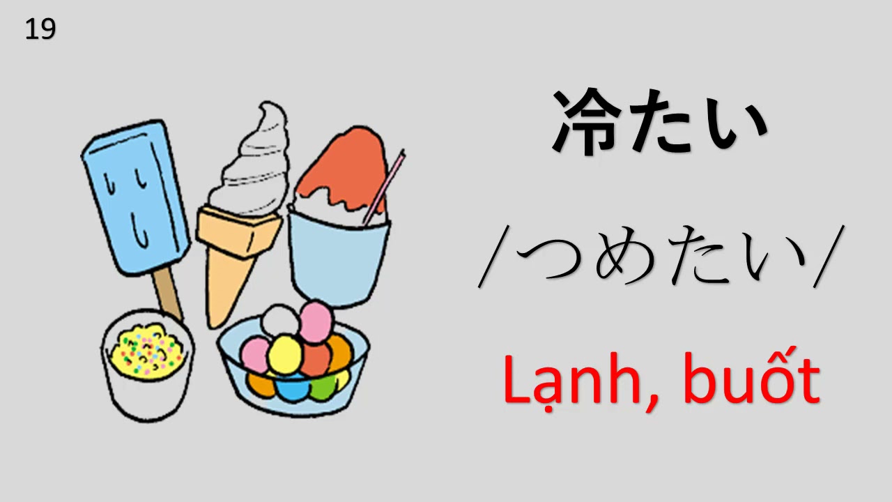 Từ vựng minano nihongo N5 | Bài 8