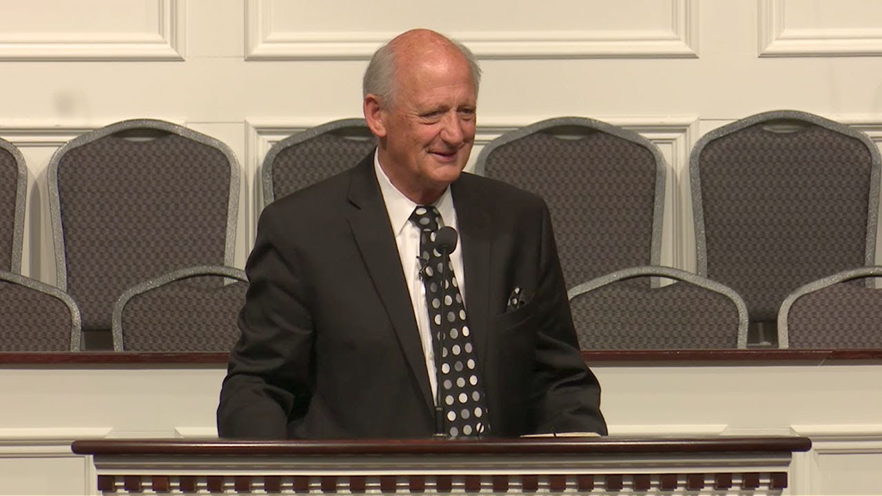 Dr. Jack Trieber preaching 