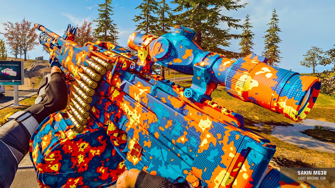 Call of Duty: Warzone Battle Royale LMG Gameplay! (No Commentary)