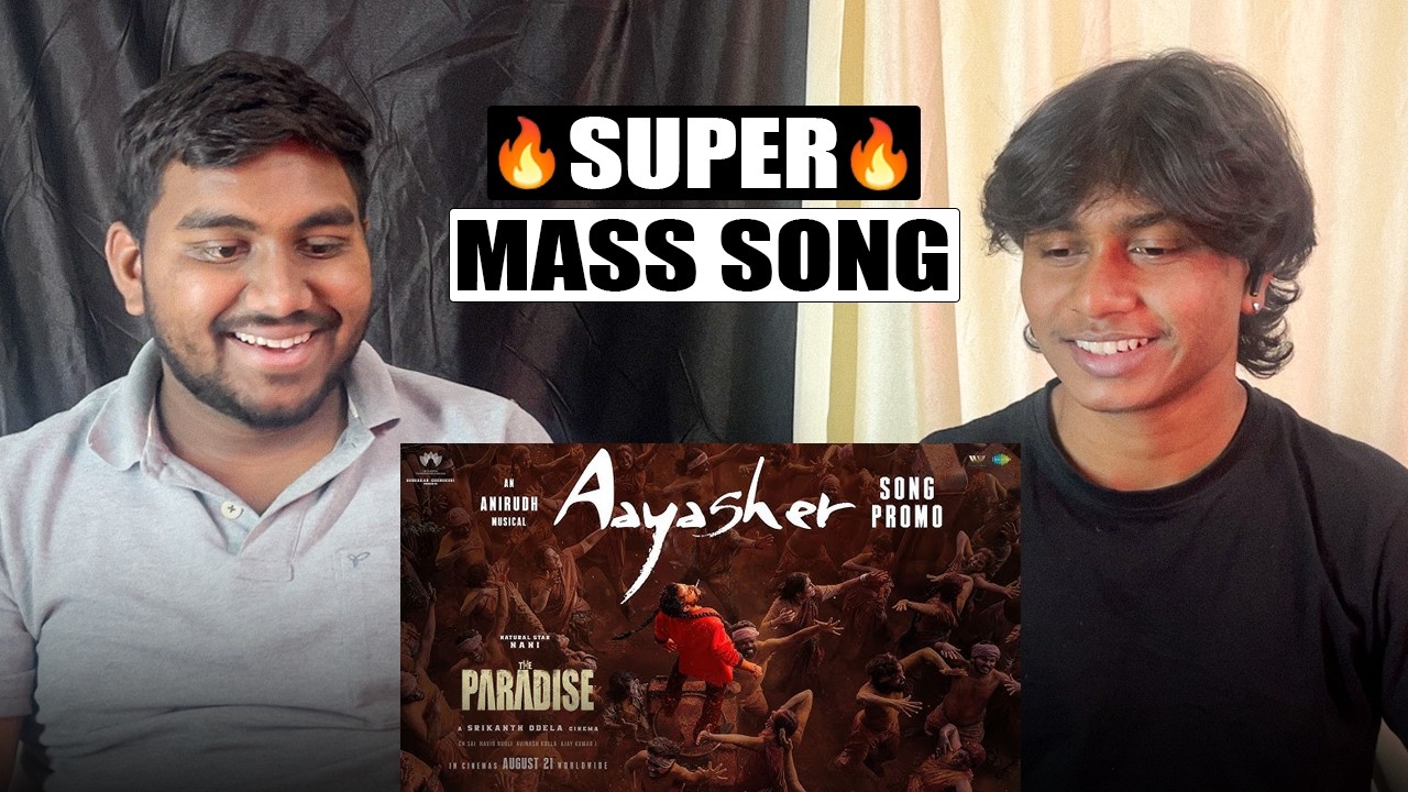 Aaya Sher - Lyrical | The Paradise | Nani | Anirudh Ravichander | Srikanth Odela #Let's React