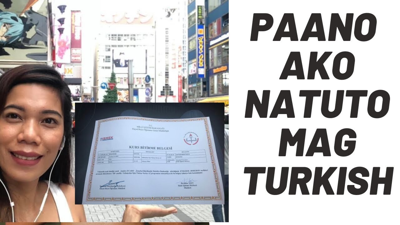 HOW I LEARNED TURKISH LANGUAGES||FILIPINA AND TURKISH VLOG