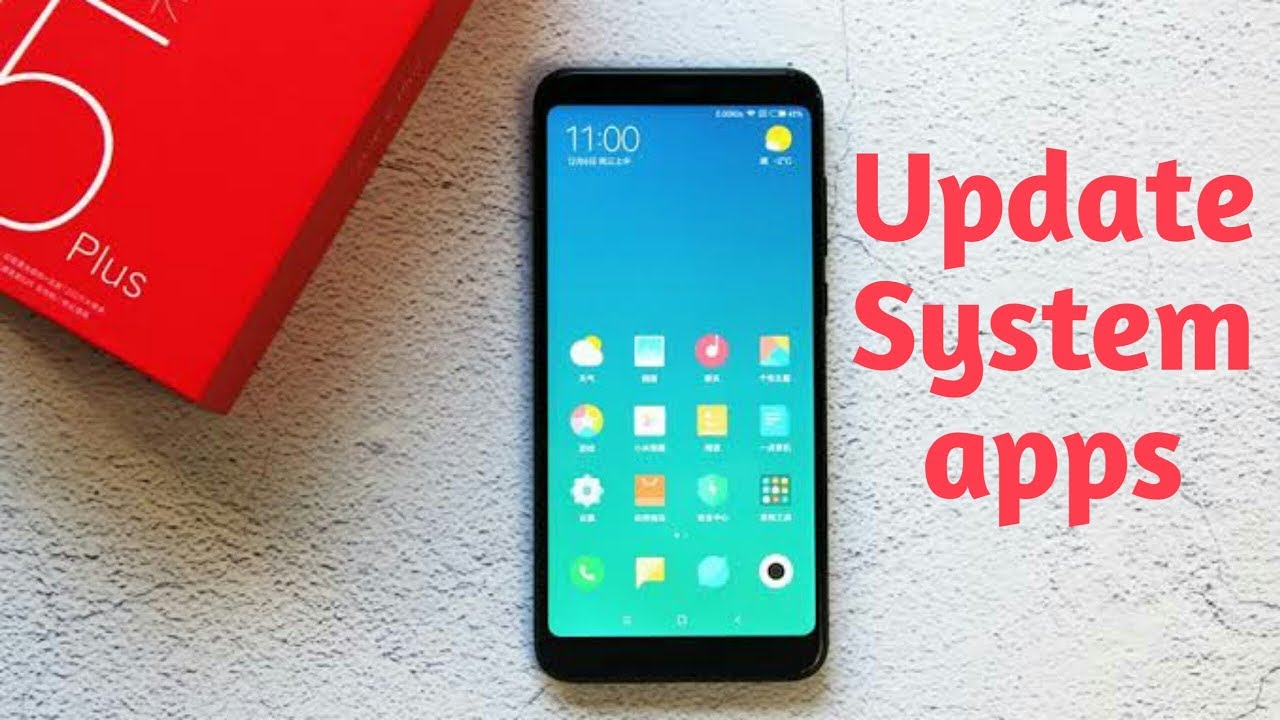 How to Update System app on redmi 5 plus | Xiaomi Redmi 5 Plus Update