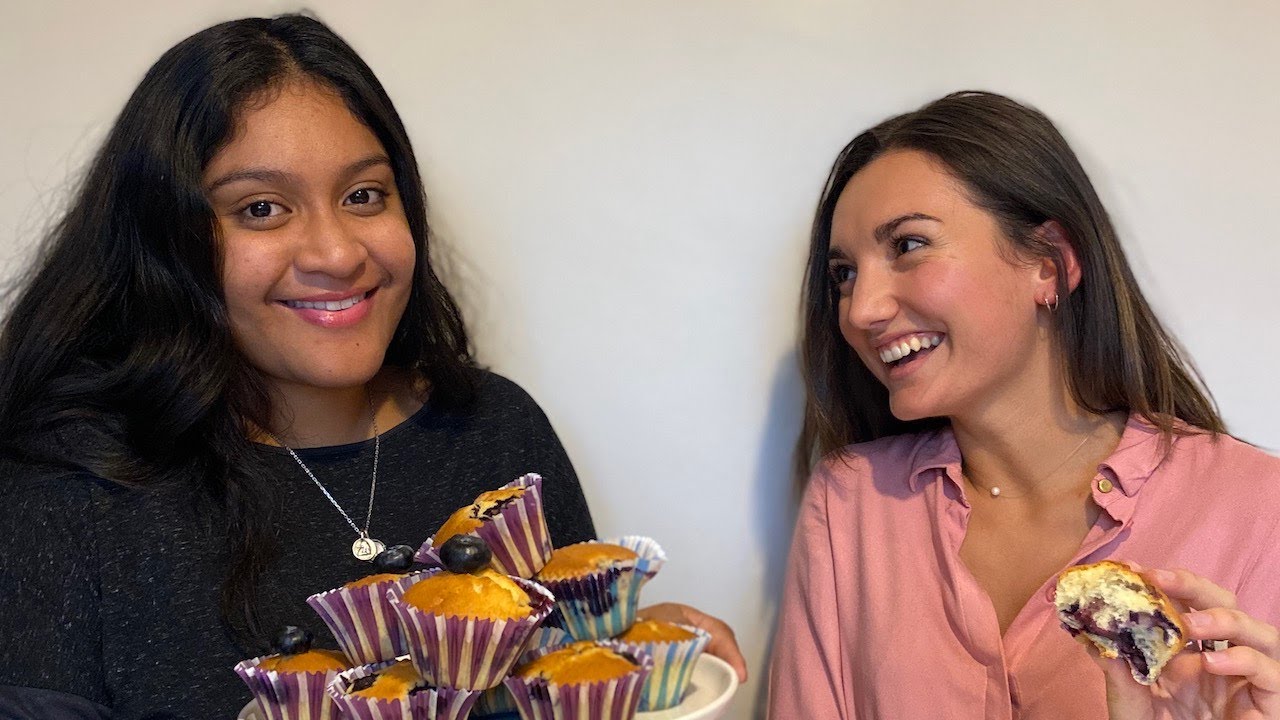 Muffins à la myrtilles 😍