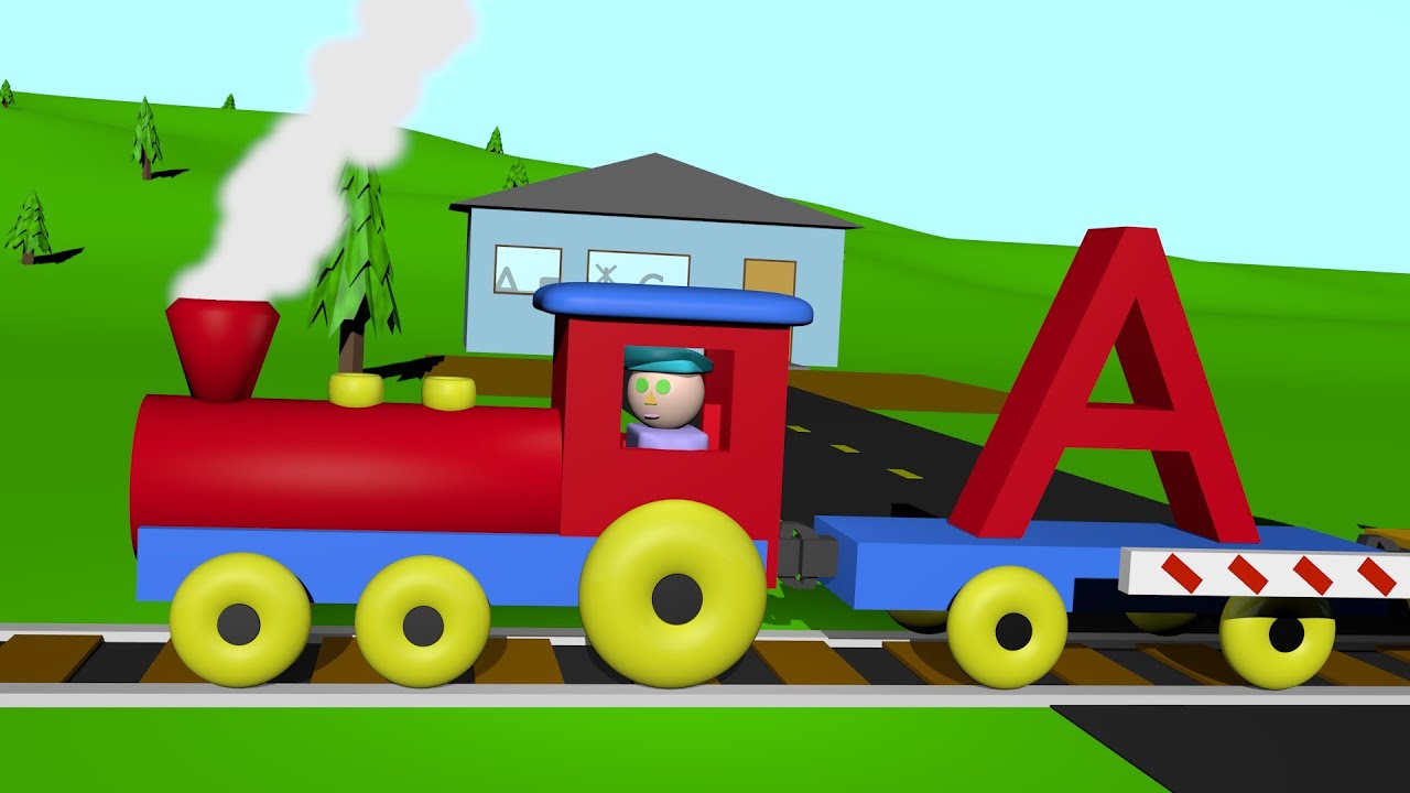An Alphabet Train - Learning Letters