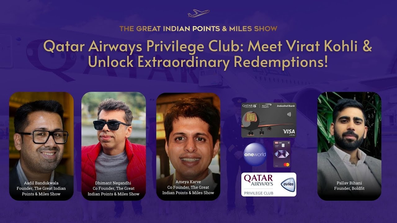 Qatar Airways Privilege Club: Meet Virat Kohli & Unlock Extraordinary Redemptions!