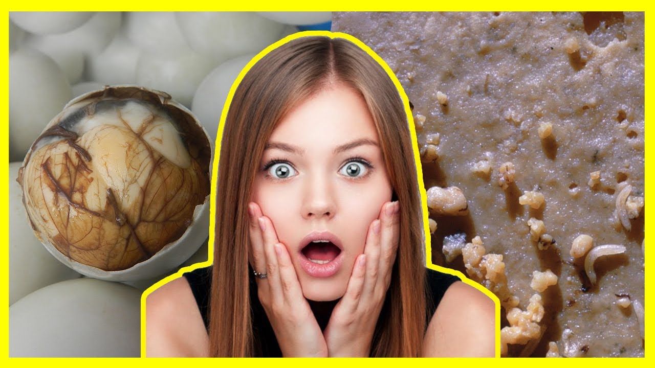 TOP 10 ALIMENTOS m&aacute;s Extra&ntilde;os del Mundo (2019) - Top Recopilaciones.