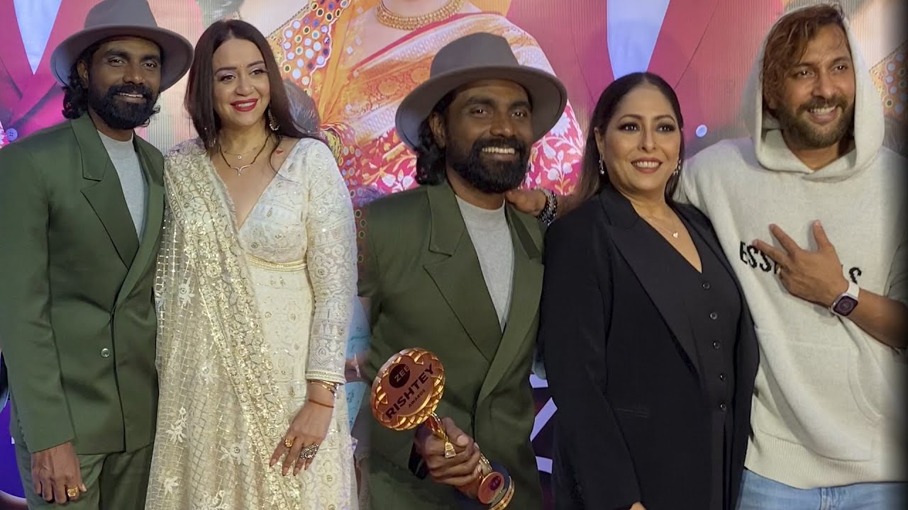 Dance Guru Remo D'souza With Geeta Kapoor & Terence Lewis at zee Rishtey Awards 22 | Varinder Chawla