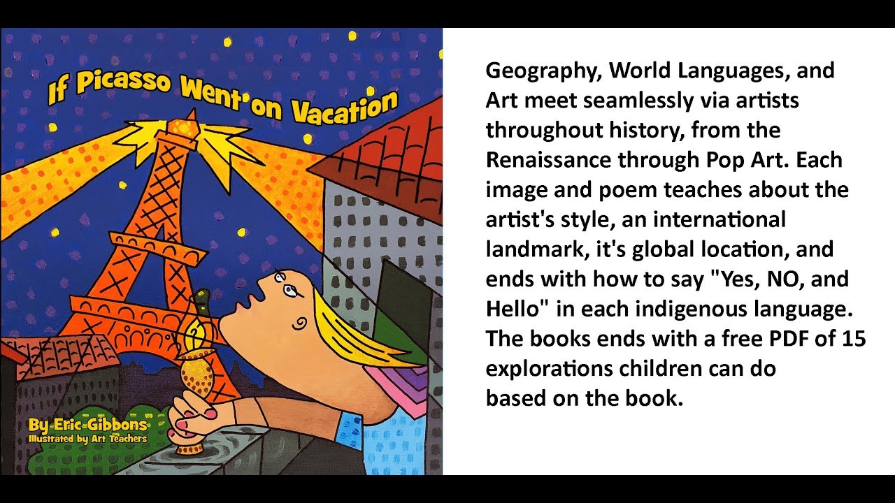 If Picasso Went On Vacation - A Flip Through With The Author