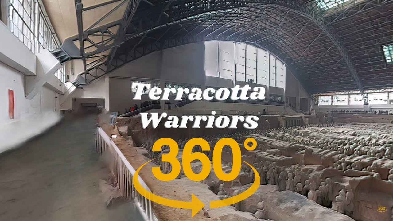 The Terracotta Army in 360 VR is a collection of terracotta sculptures Qin Shi Huang @CRIHebrew