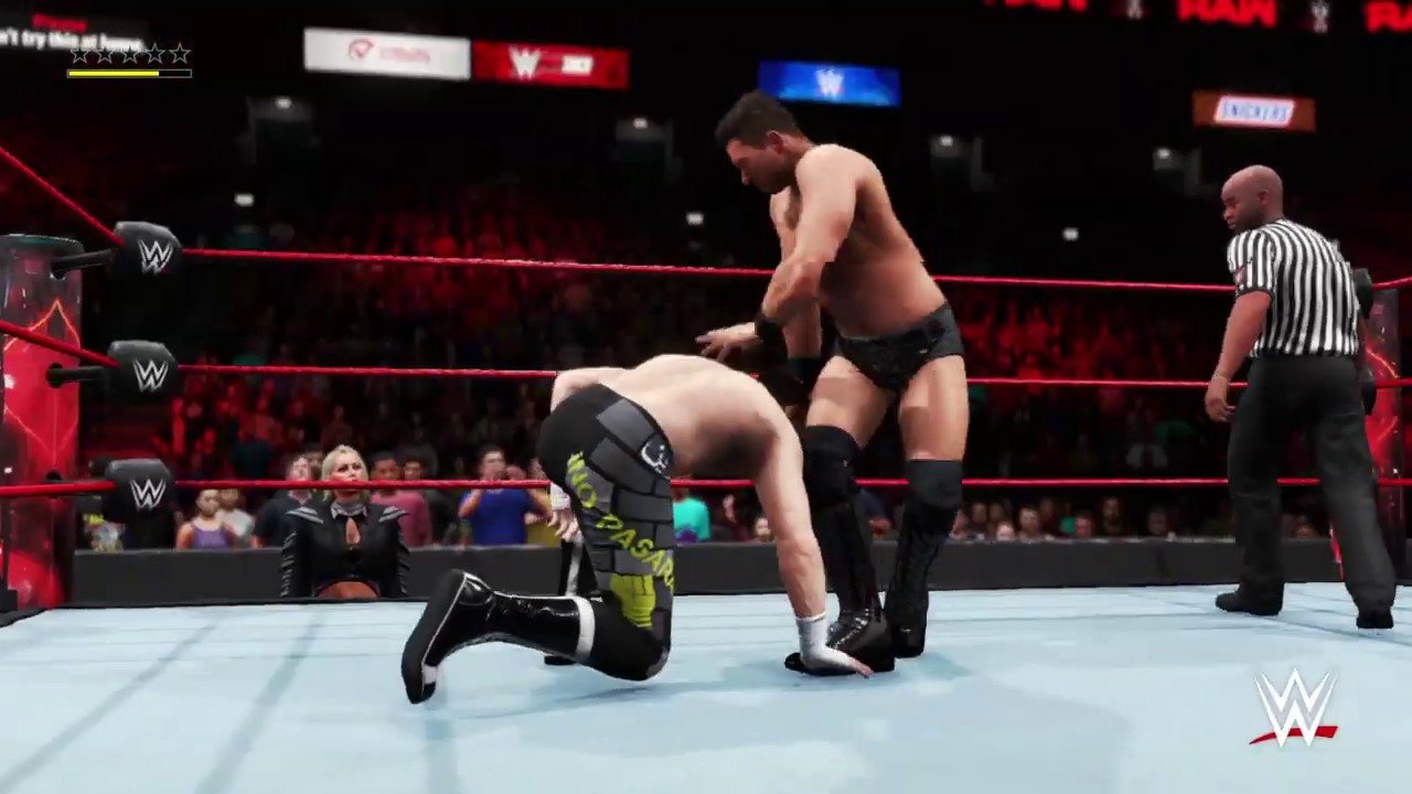 WWE 2K20 RAW Miz vs. Sami Zayn