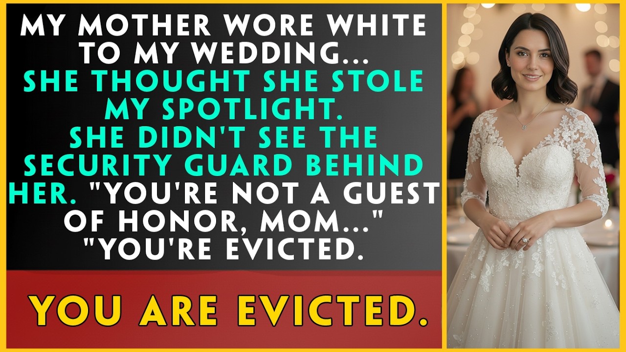 My Mother Tried To Wear White To My Wedding — The Security Guard I Hired Handed Her Eviction Notice
