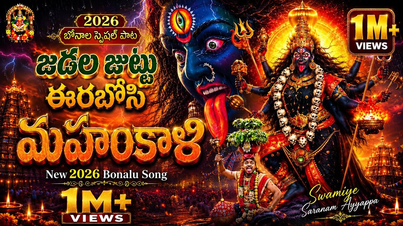 జడల జుట్టు ఈరబోసి మహంకాళి NEW BONALU 2025 SONG @srimanikantamusics