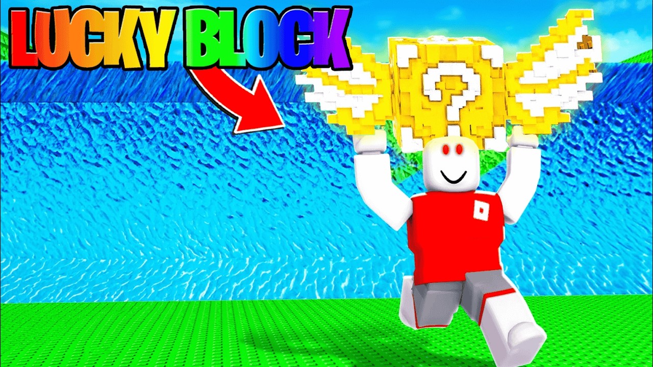 I Got The RAREST LUCKY BLOCKS in Escape Tsunami For LUCKY BLOCKS…
