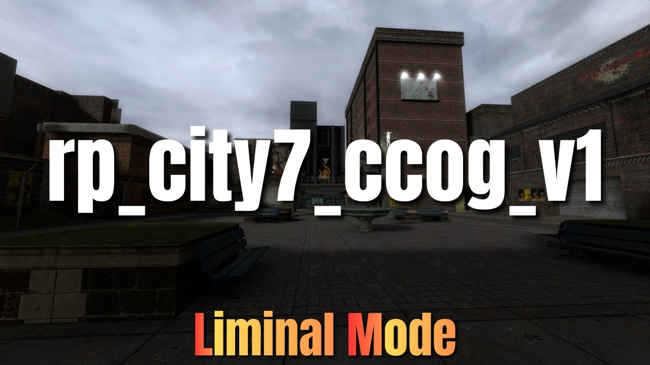 Exploring Liminal Spaces: rp_city7_ccog_v1 - Garry's Mod