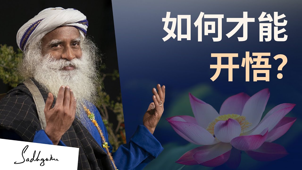 如何才能开悟？| Sadhguru 萨古鲁