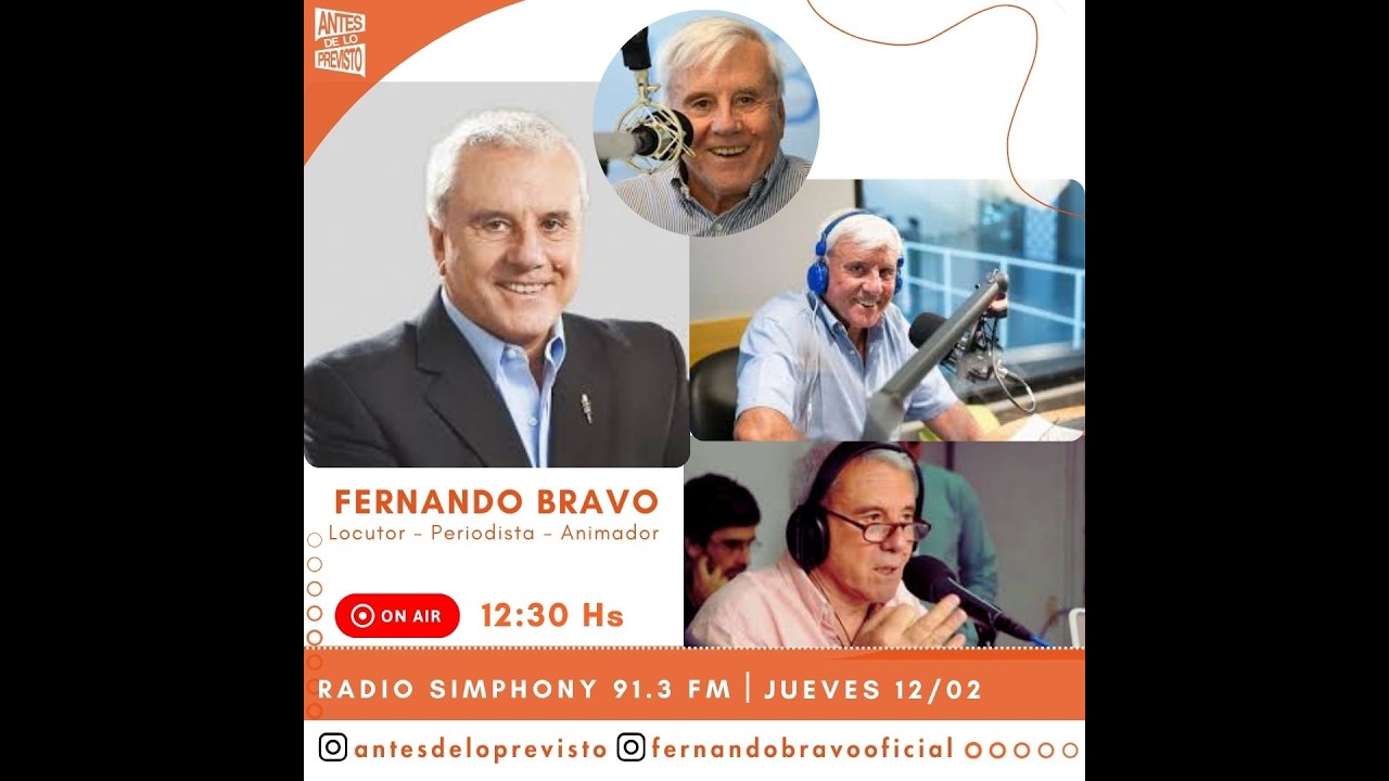 ADP con Fernando Bravo - Periodista, comunicador, locutor