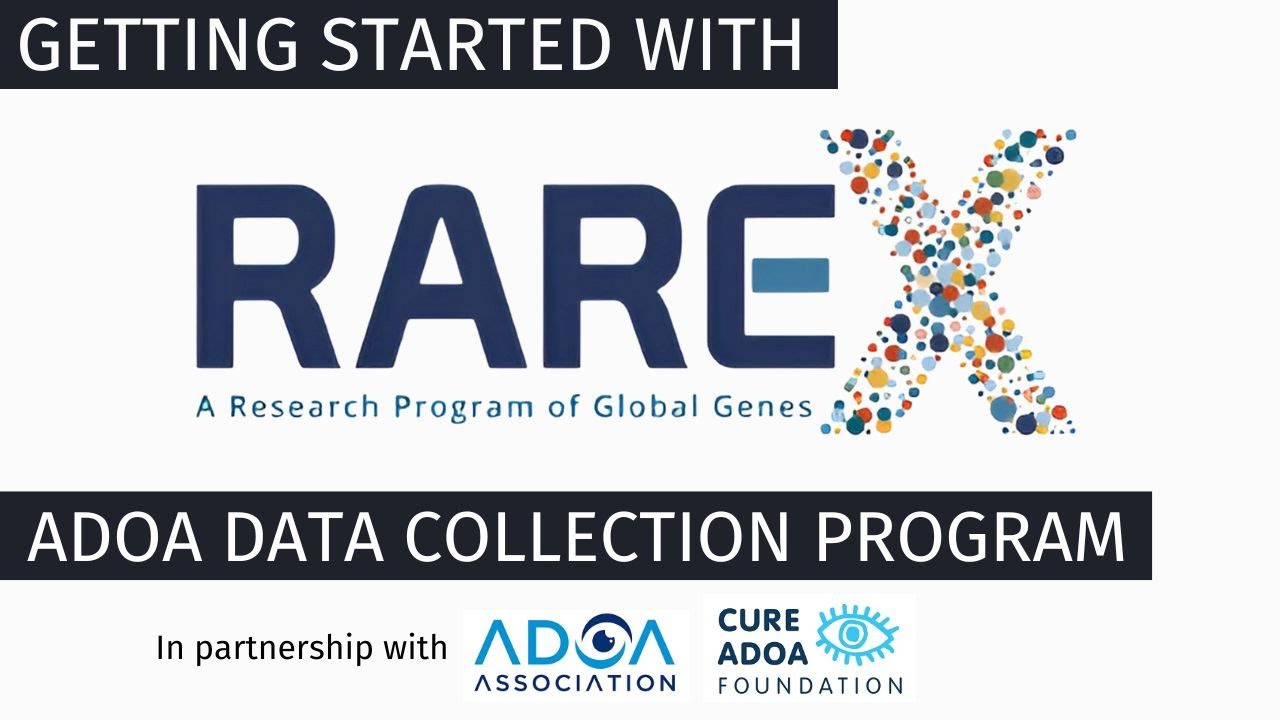 Rare-X Data Collection for ADOA Patients | Setting Up a Rare-X Patient Profile