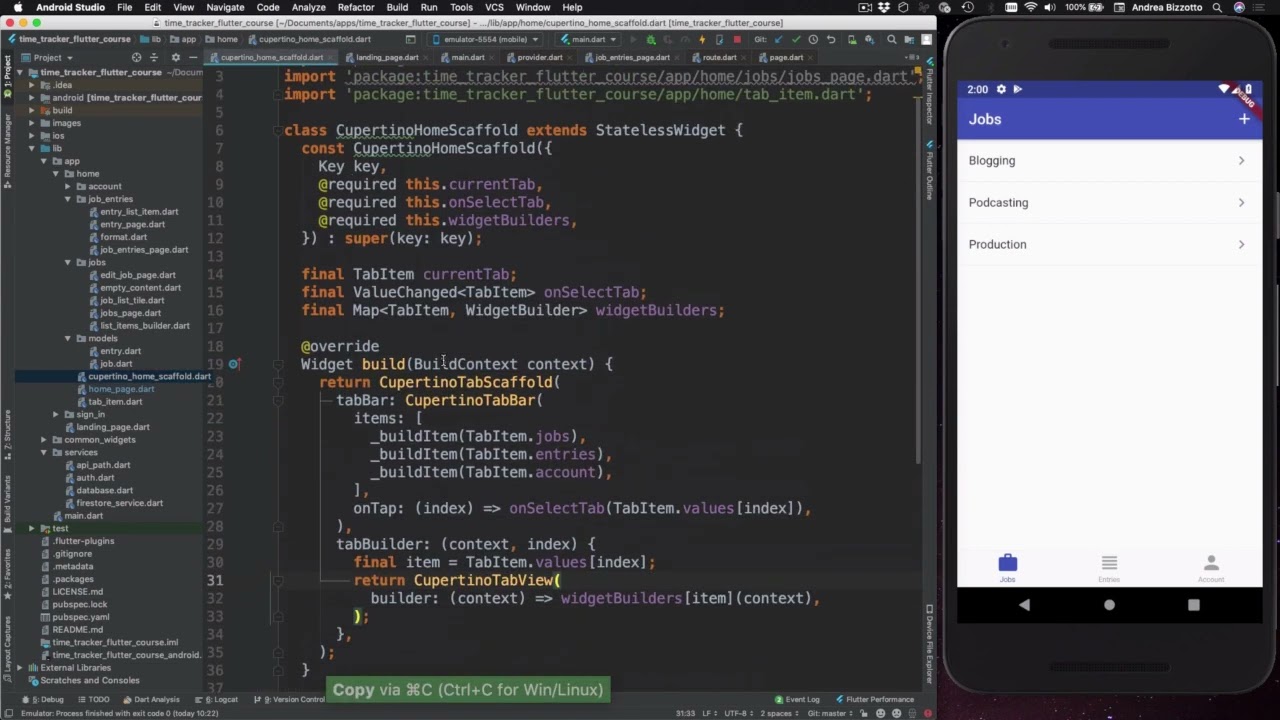 357 Handling the Android back button with WillPopScope and navigator keys