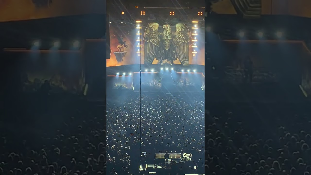 Manowar &bdquo;Battle Hymn&ldquo; live 15.02.2023 SAP Arena Mannheim Germany @saparena @MANOWARband