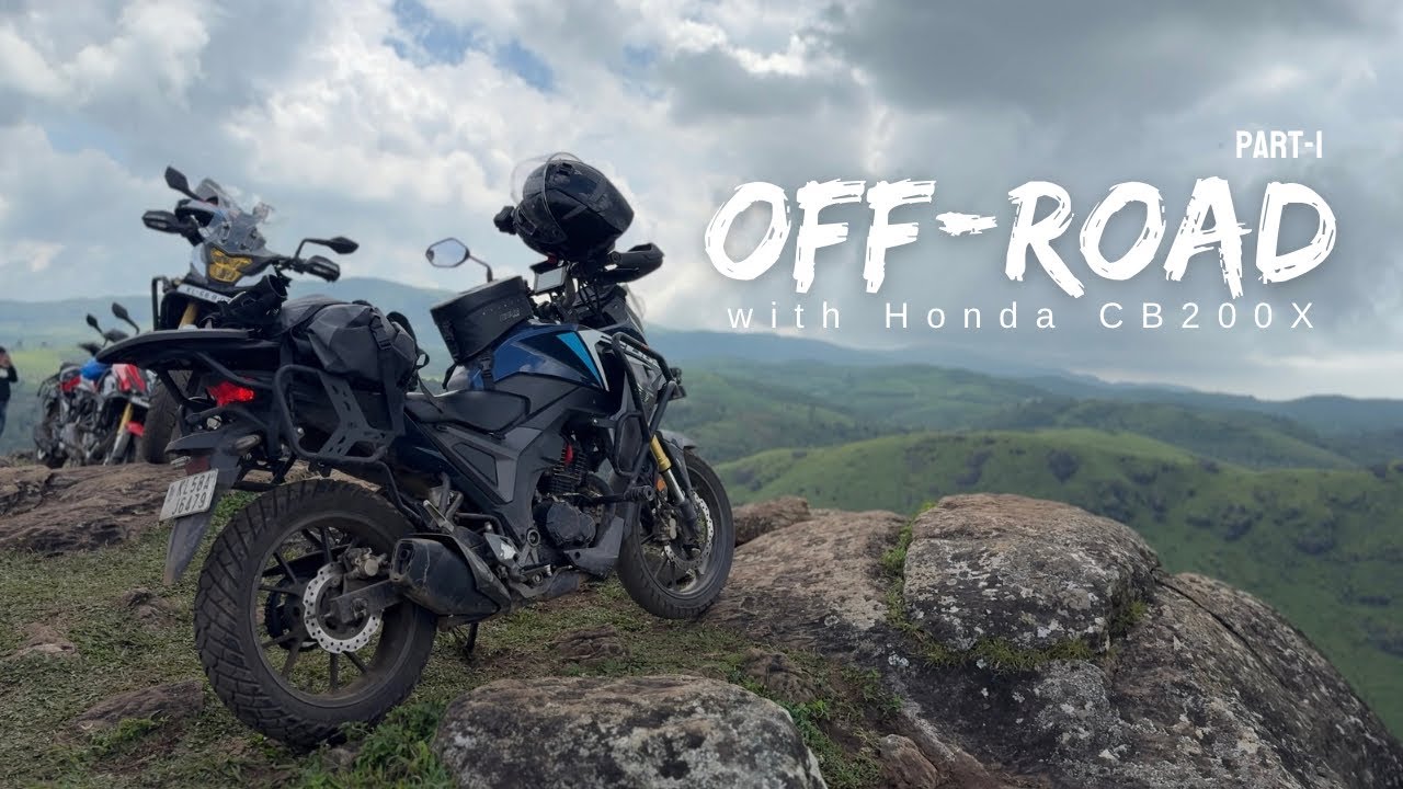 Honda CB200X ride to Vagamon Part-1 | varattumedu off-road  vlog