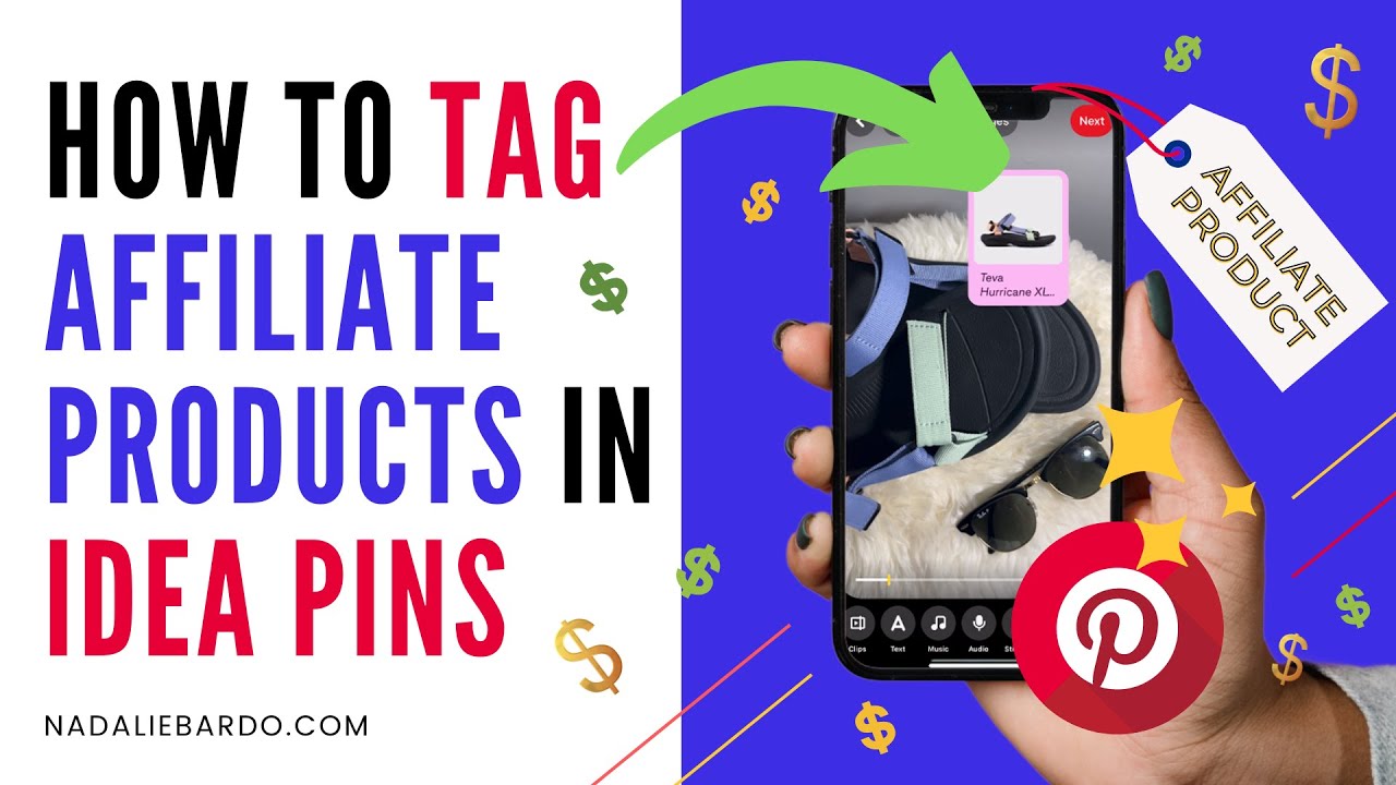 How to Tag Affiliate Products in Idea Pins ( + Pinterest App Tutorial )