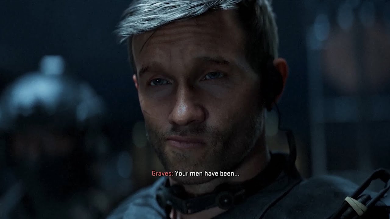 When Graves mentioned General Shepherd, his name turned red - MWII 2022
