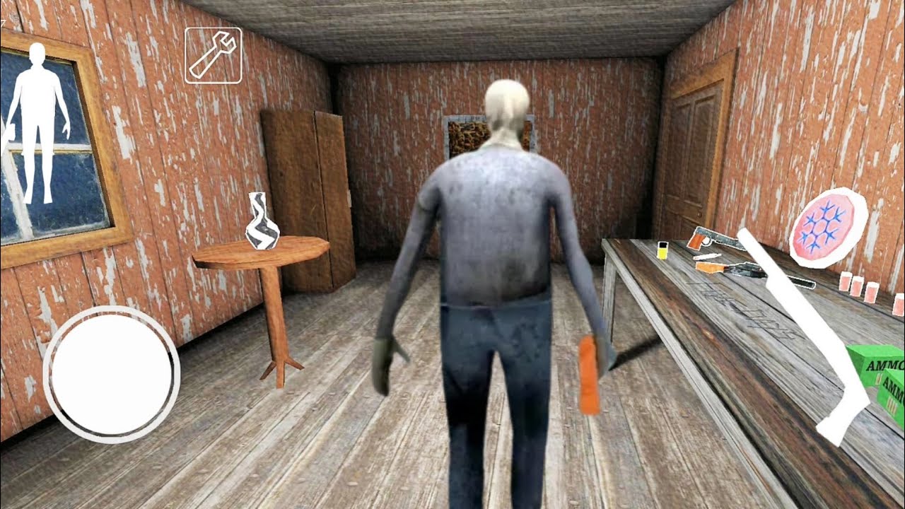 PLAYING IN GRANNY CHAPTER 1 PLAY AS GRANDPA (MODE MENU) FULL GAMEPLAY 