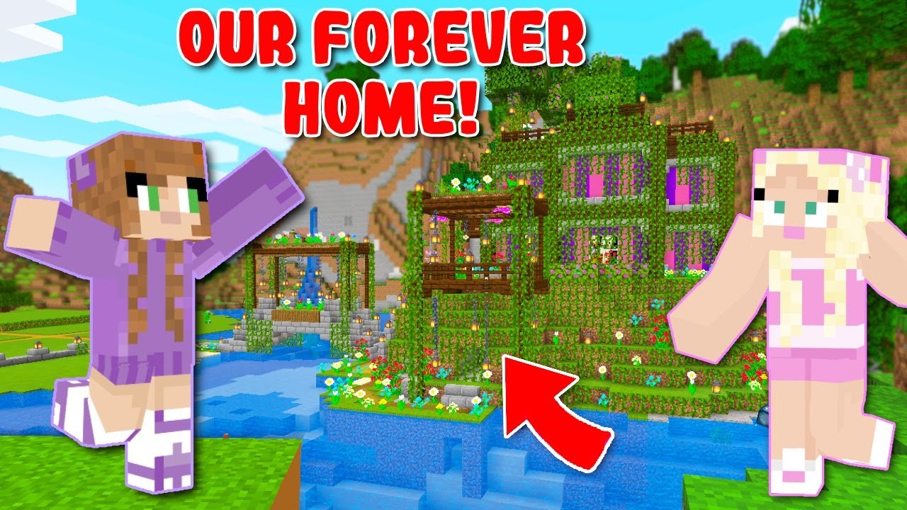 Строим НАШ ДОМ НАВСЕГДА В MINECRAFT вместе с iamSanna!