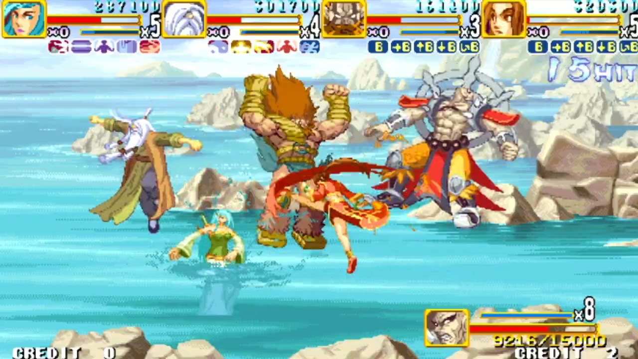 神劍風雲同人版(MOD)-4人VS三王，江湖就是人多欺負人少