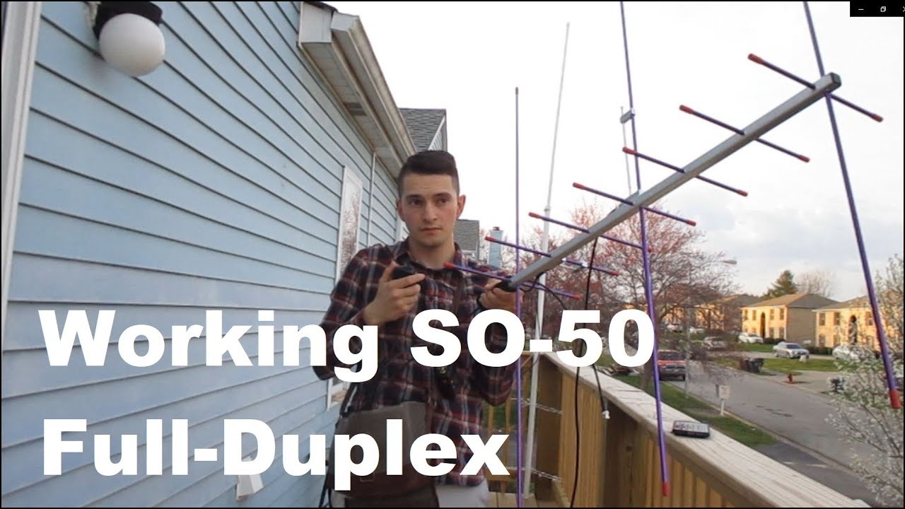 First time Operating Full Duplex on SO-50