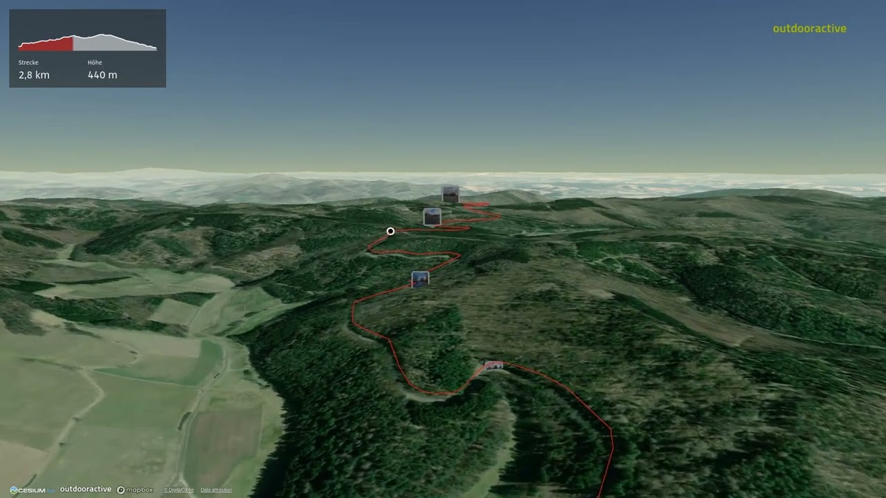 HSB Bergrennstrecke Am Stock - outdooractive-3D-Flug