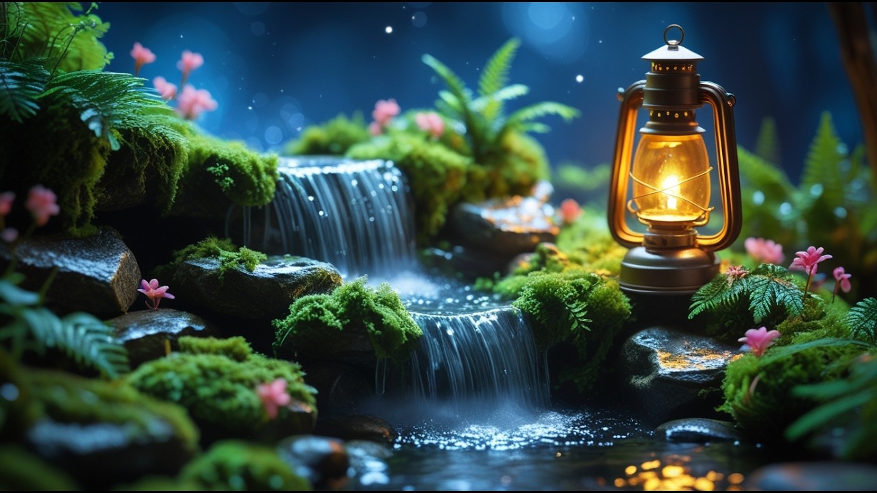 Peaceful Water Sounds & Relaxation Music Healing of Stress • Relieve depression • Goodbye Insomnia.