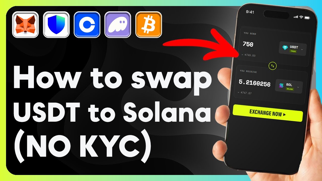How to Swap USDT to Solana (SOL) Instantly | No KYC Crypto Exchange 2026