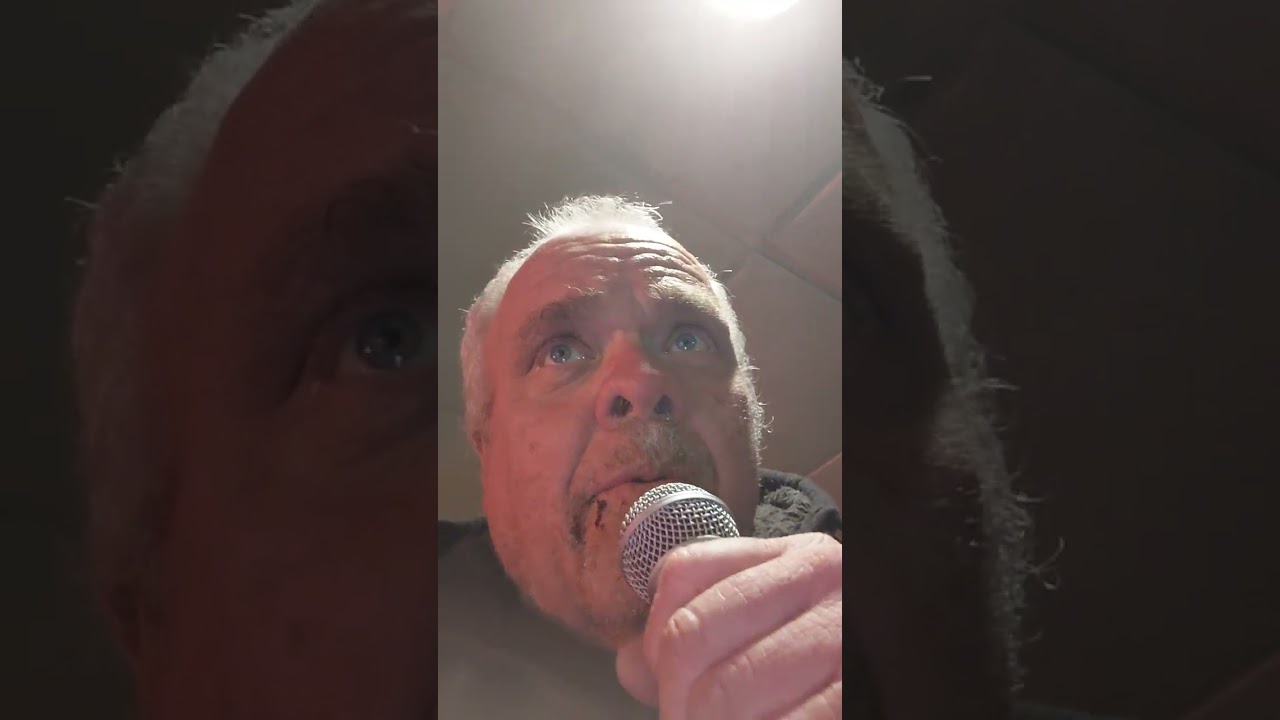 Karaoke at vfw in clarksbrug wv USA 