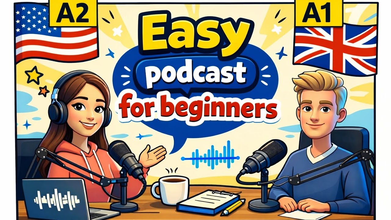 Talking about hobby| simple English podcast for beginners A1-A2 