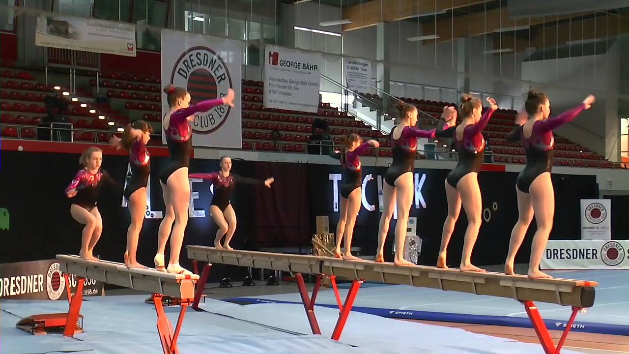 Turngala 2016 in Dresden * Balkenshow ♥ ♫ ♥ ♫ ♥