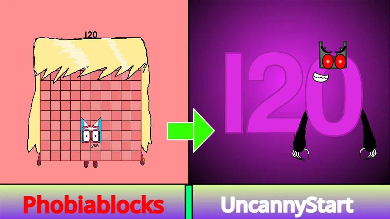 Official Phobiablocks Band (101 to 150) VS UncannyStart Band Eternal Different (To be continued)