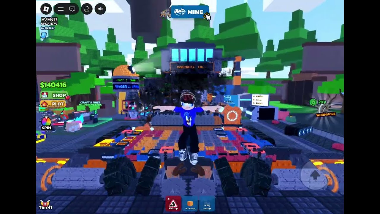 Playing stone miner but upgrading everything part  7￼