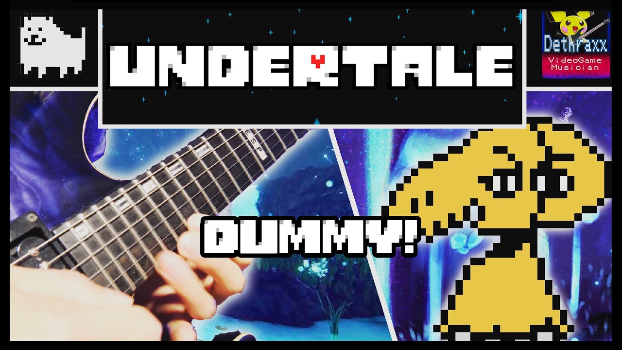 Undertale: Dummy! | Metal Guitar Cover by Dethraxx