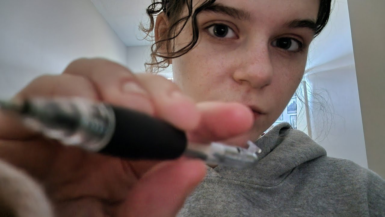 lofi asmr drawing on ur face