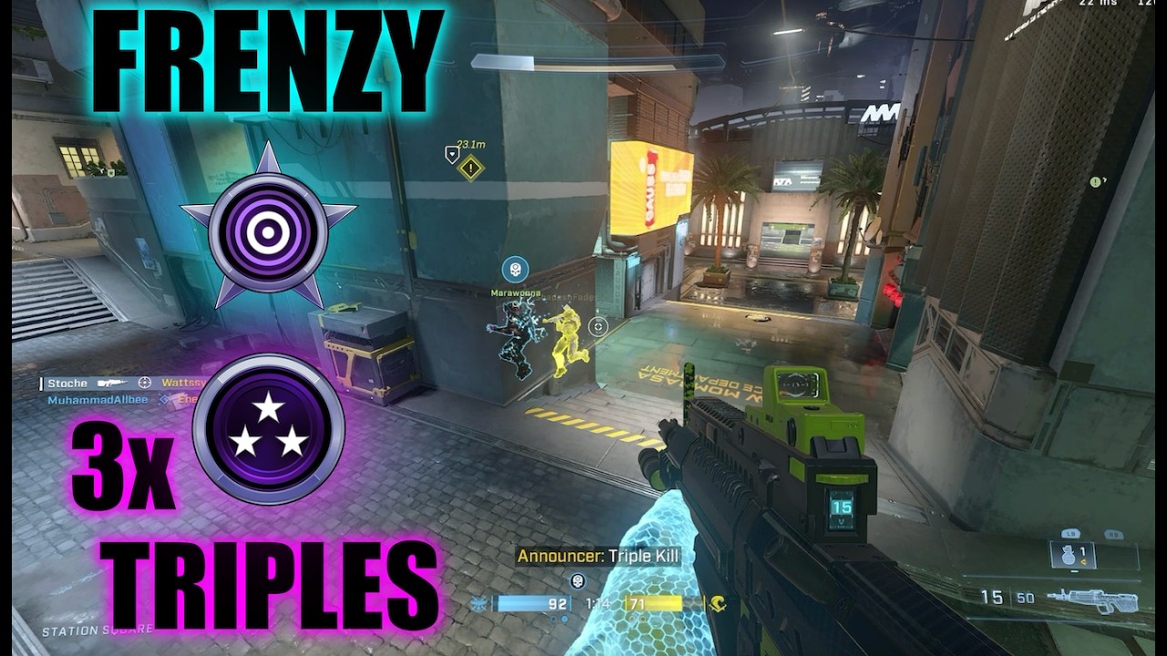 FRENZY + 3xTRIPLES  47-18