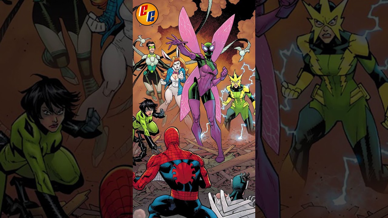6 SINIESTROS I ALINEACIONES M&Aacute;S PODEROSAS #shorts #marvel #comic #spiderverse