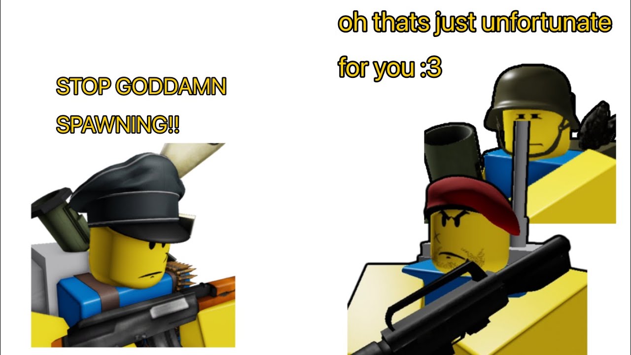 When you 1v1 against a Noobs In Combat tester [Noobs In Combat]
