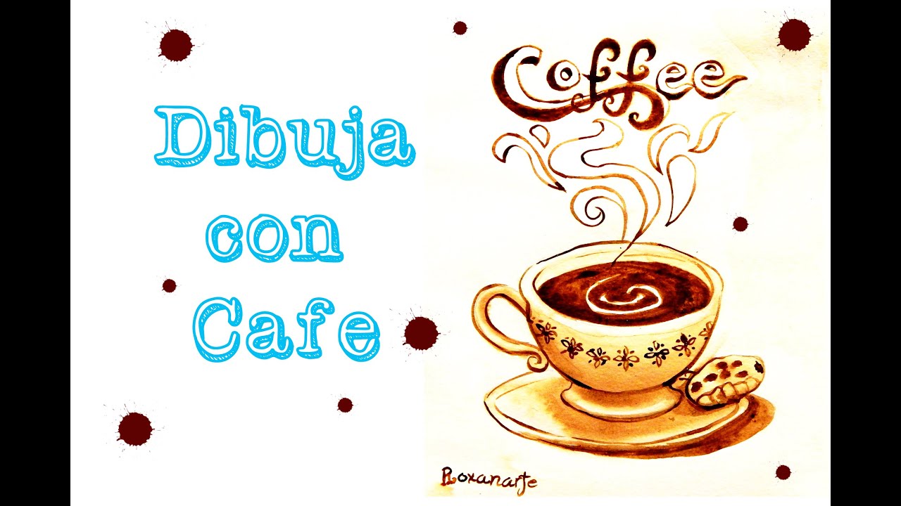 C&oacute;mo pintar con caf&eacute;