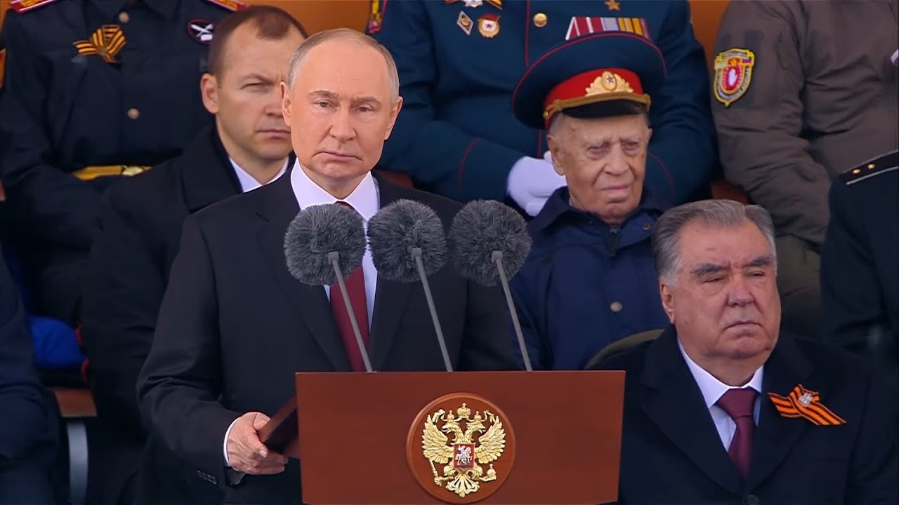 Russian National Anthem | 2025 Victory Day Parade on 80th Anniversary