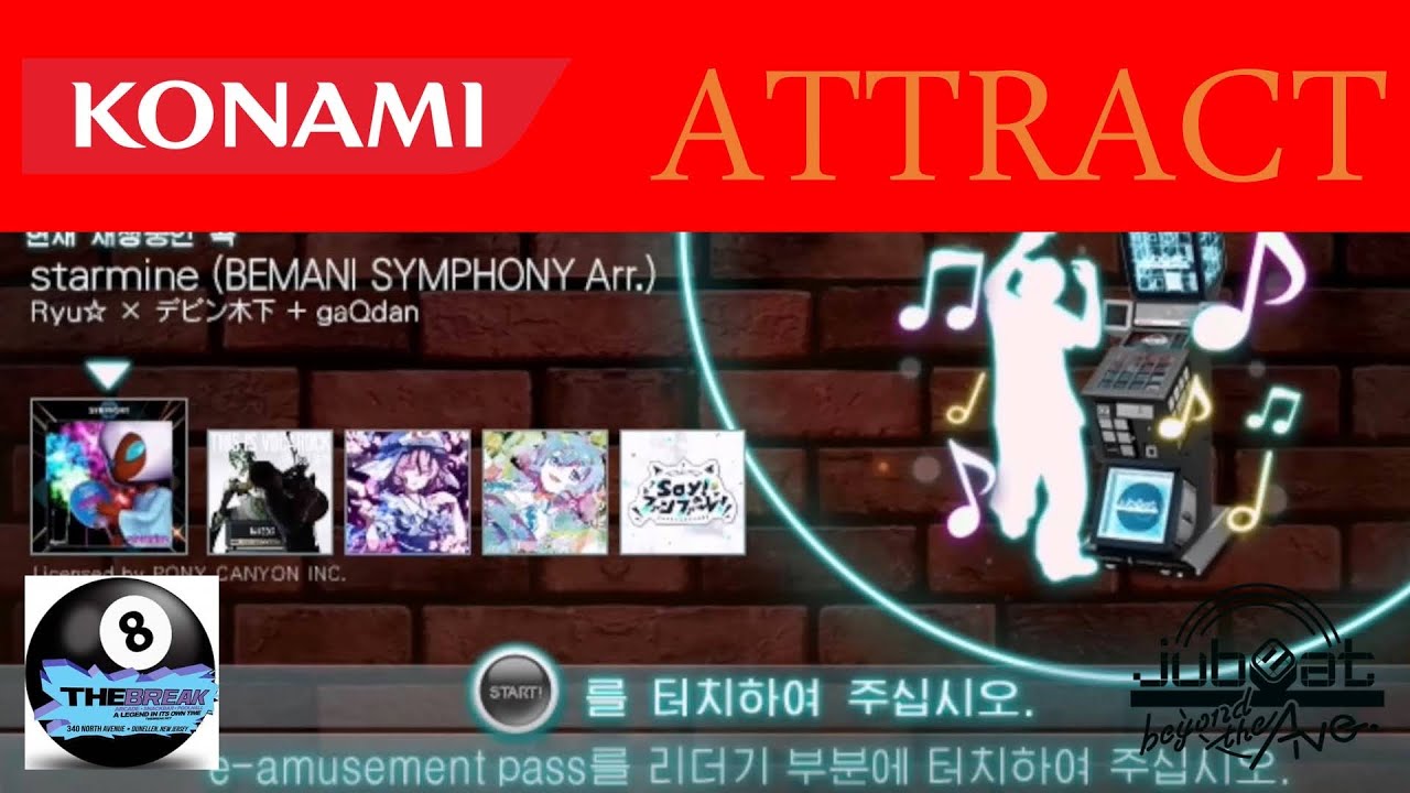 Jubeat Beyond the Ave. - Attract Mode