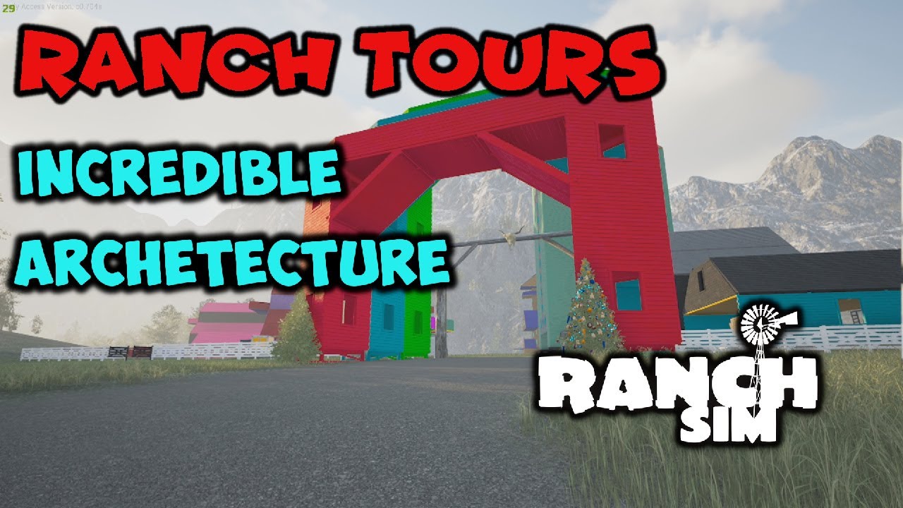 RANCH SIM - RANCH TOURS - AMAZING BUILD