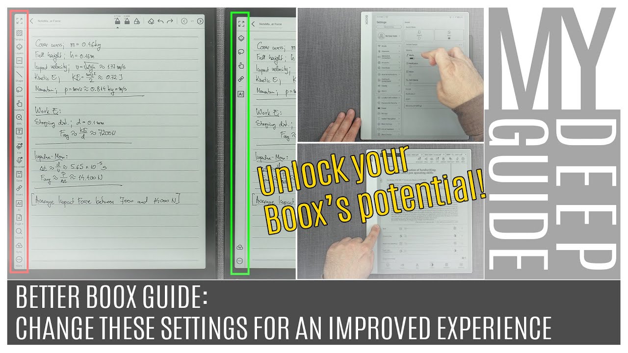 Better Boox Guide: Change These Settings for an Improved Experience