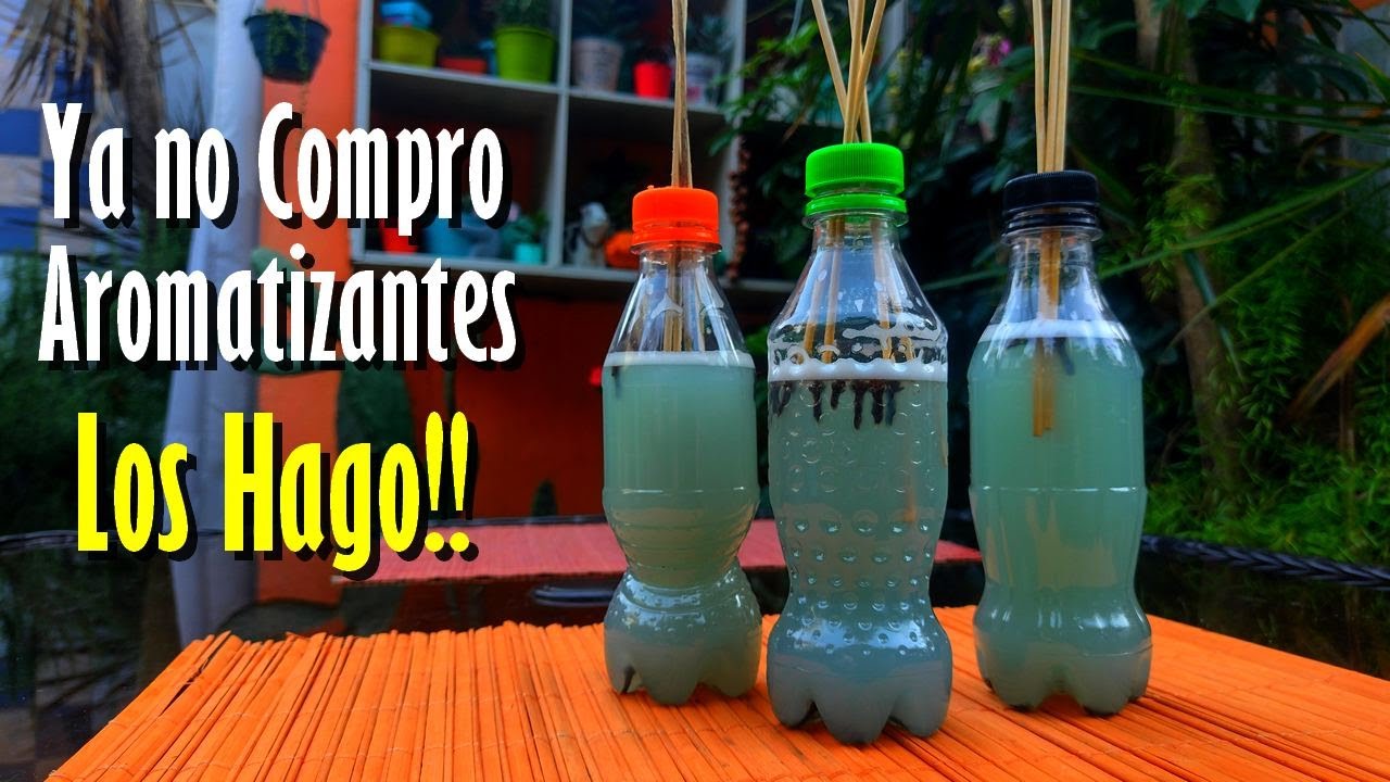¡No compro más AROMATIZANTES! ¡Los hago CASEROS y más efectivos!